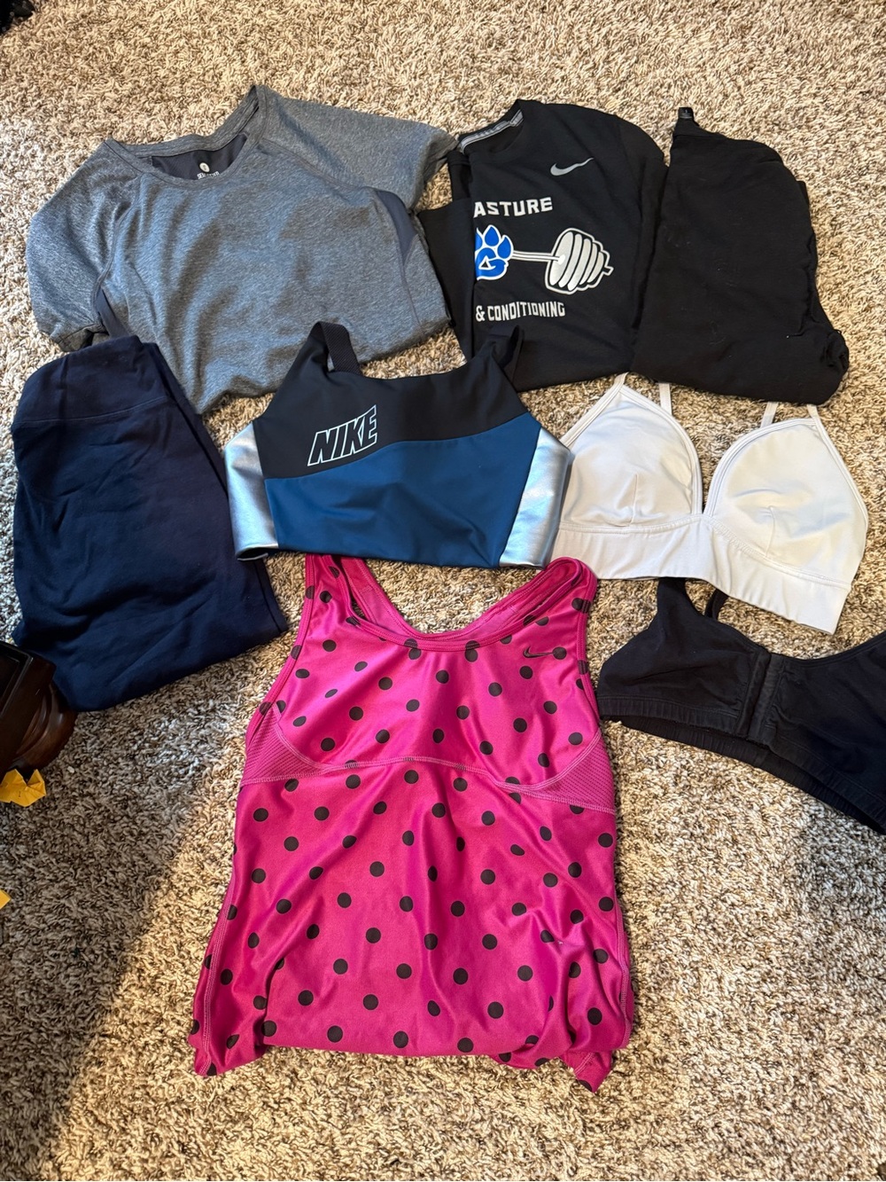 Nike & other Workout bundle-yard sale this wknd